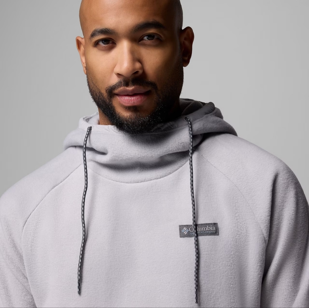 Columbia Light Gray Hunterdon Pullover Hoodie